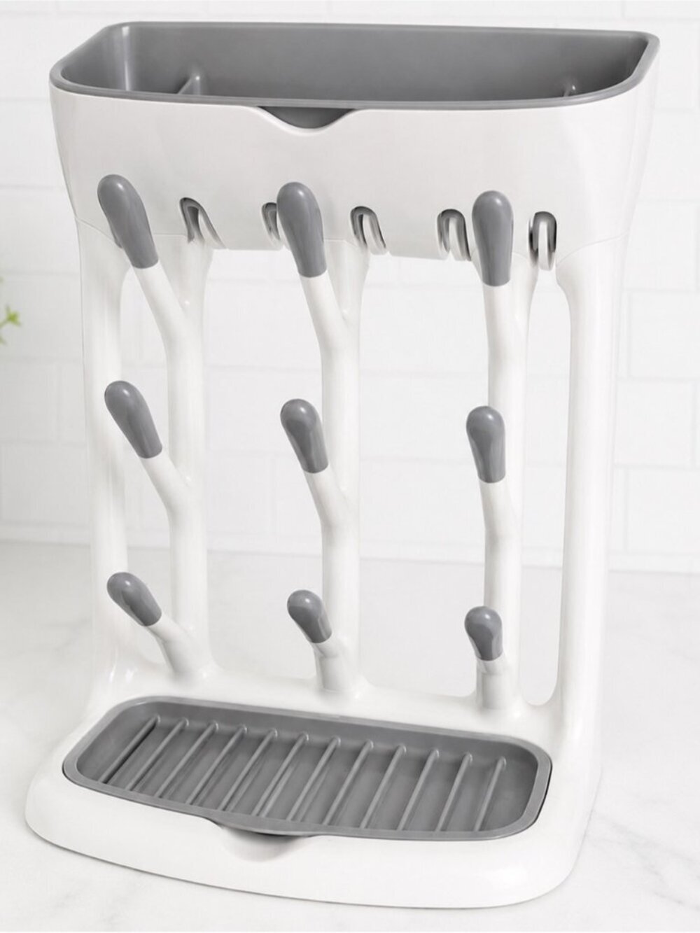 OXO Tot Space Saving Drying Rack | Baby Bottle & Feeding Accessories Drying Rack